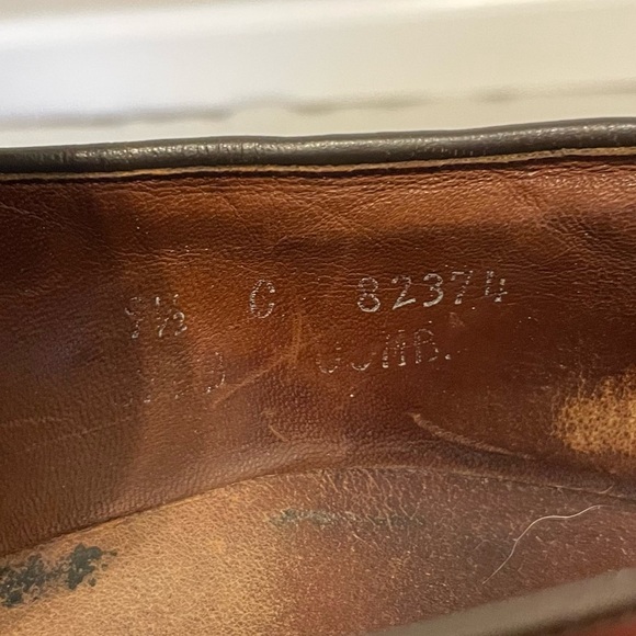 Allen Edmonds Men’s Brown Leather Loafers Dress Shoes Size 9.5C 82374 Preppy - Picture 7 of 10